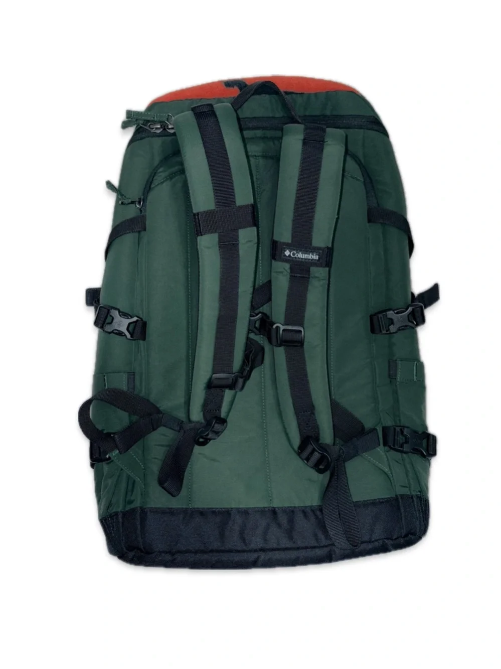 COLUMBIA Falmouth 24L Backpack Men’s Women’s Green Fleece Top Access Laptop